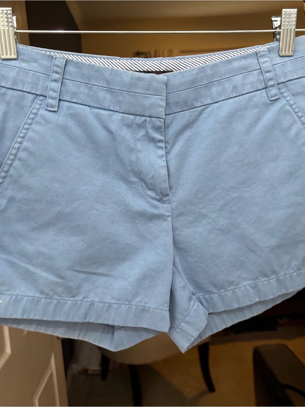 J. Crew Light Blue Women's Chino Shorts
